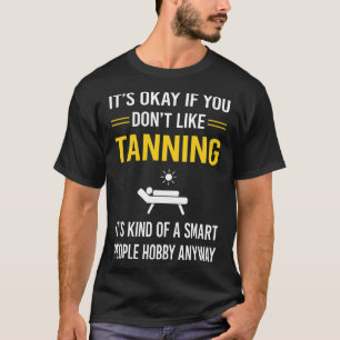 T-shirt Gens intelligents qui prennent des bains de soleil