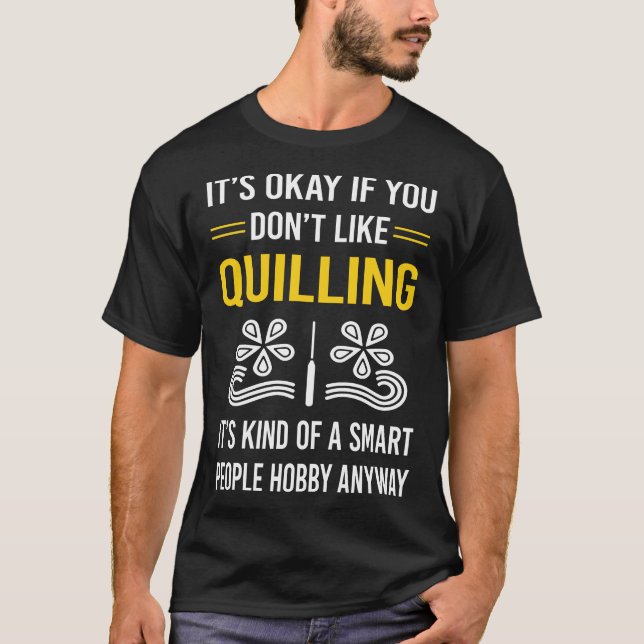 T-shirt Gens intelligents Quilling (Devant)
