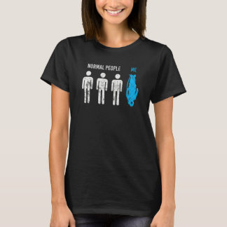T-shirt Gens Normaux Vs Moi Plongée en Scaphandre Plongée