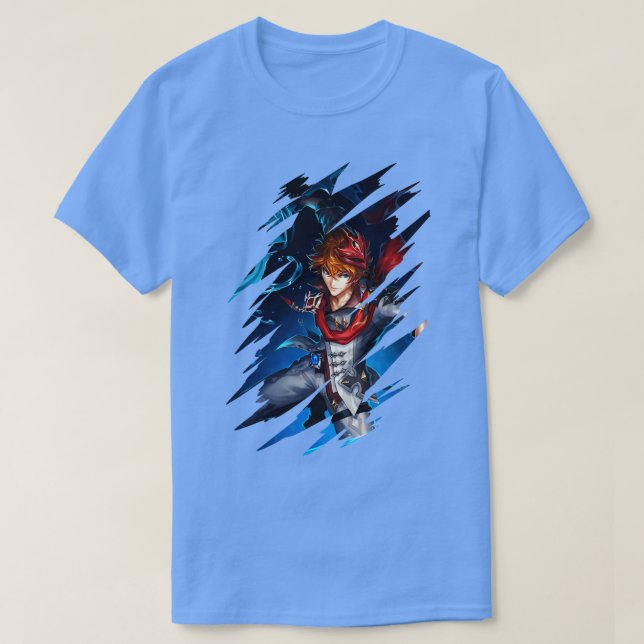 T-shirt Genshin Impact Tartaglia (Design devant)