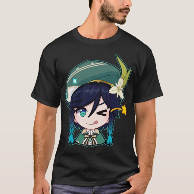T-shirt Genshin Impact - Venti (Devant)