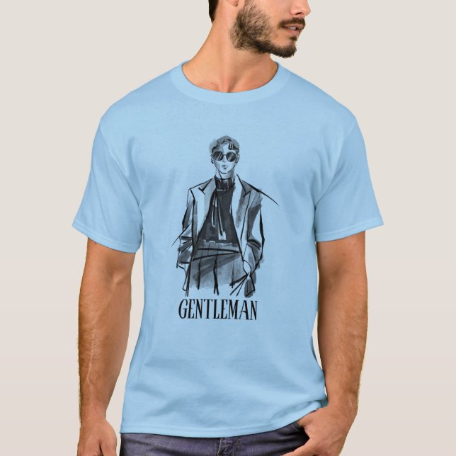 T-shirt Gent moderne (Devant)