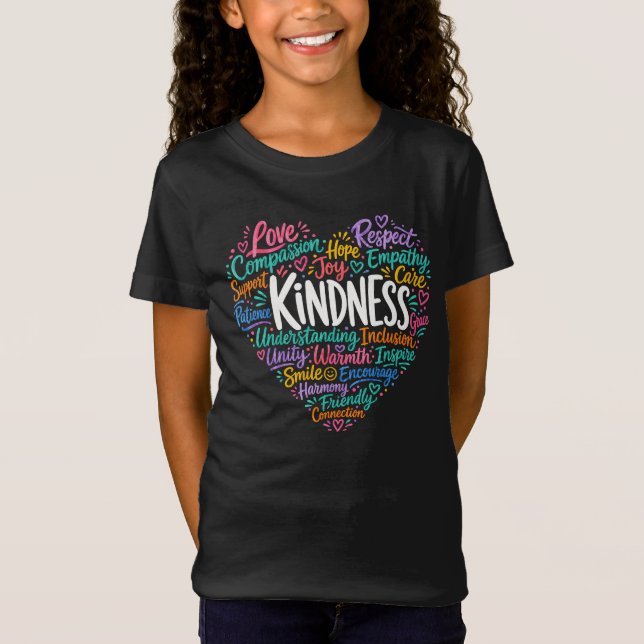 T-Shirt Gentillesse compassion empathie et respect (Devant)