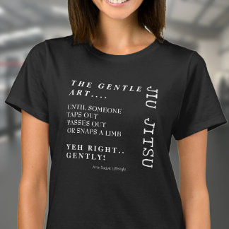 T-shirt Gentle Art Jiu Jitsu Arte Suave Lifestyle BJJ
