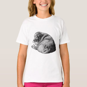 T-shirt Gentle Dot Dog apporte un confort festif à l'hiver