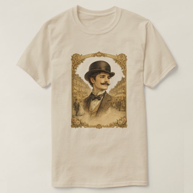 T-SHIRT GENTLEMAN (Design devant)