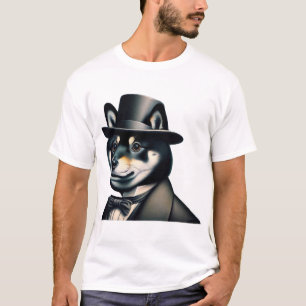 T-shirt Gentleman Shiba Inu