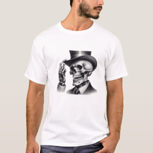 T-shirt "Gentleman Skeleton Tee" 💀 🎩