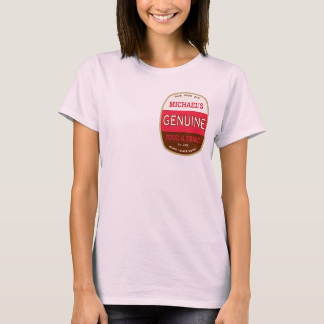 T-shirt Genuine Organic Ladies Tee (Devant)