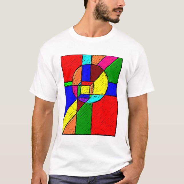 T-shirt GeoAbstract (Devant)
