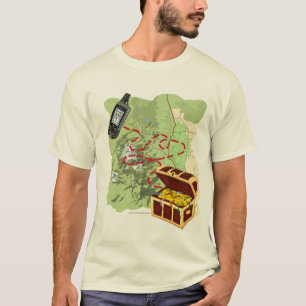 T-shirt Geocache pour priser la chemise