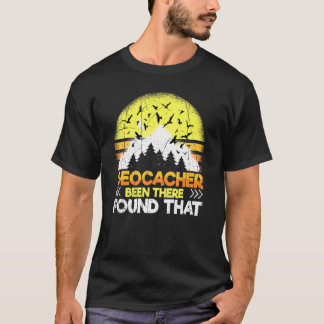 T-shirt Geocacher A Trouvé Que Le Metal Détectant Go