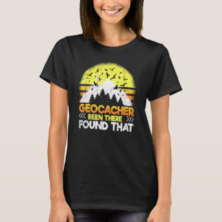 T-shirt Geocacher A Trouvé Que Le Metal Détectant Go