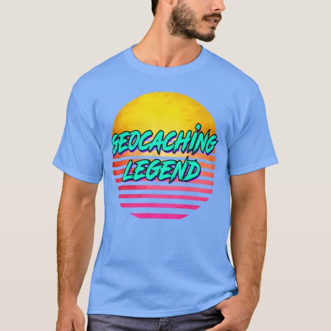 T-shirt Geocaching friends (Devant)