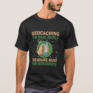 T-shirt Geocaching Geocache Funny Geocacher Geocacher Sayi