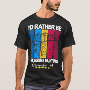T-shirt Geocaching géocacher dire (1)