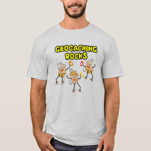 T-shirt Géocaching Rocks