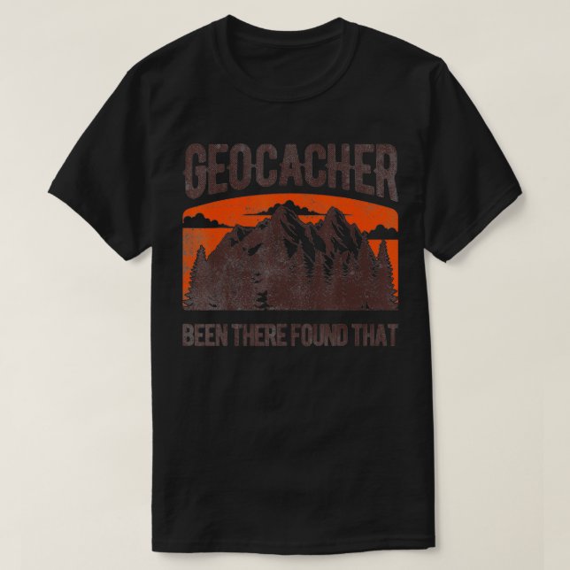 T-shirt Geocaching s Hommes Femmes Jeunes Géocacher Cadeau (Design devant)