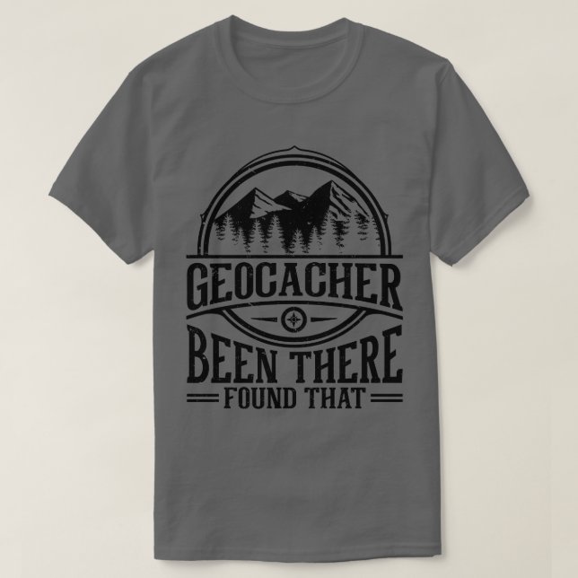T-shirt Geocashing Geocahing Geocacher Geocache Geocache G (Design devant)