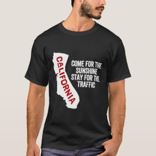 T-shirt Géographie de la Californie State Retro USA