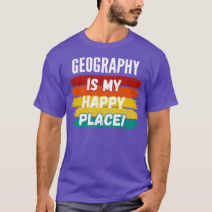 T-shirt Géographie Lover Cadeaux