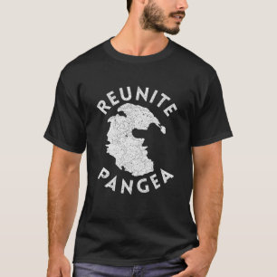 T-shirt Géographie Réunir Pangea Géologue Géologie Cad