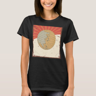 T-shirt Géographie terrestre du monde Cool Vintage