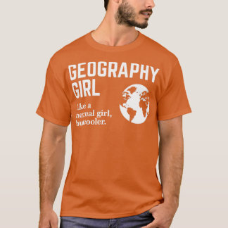 T-shirt Geography Girl1