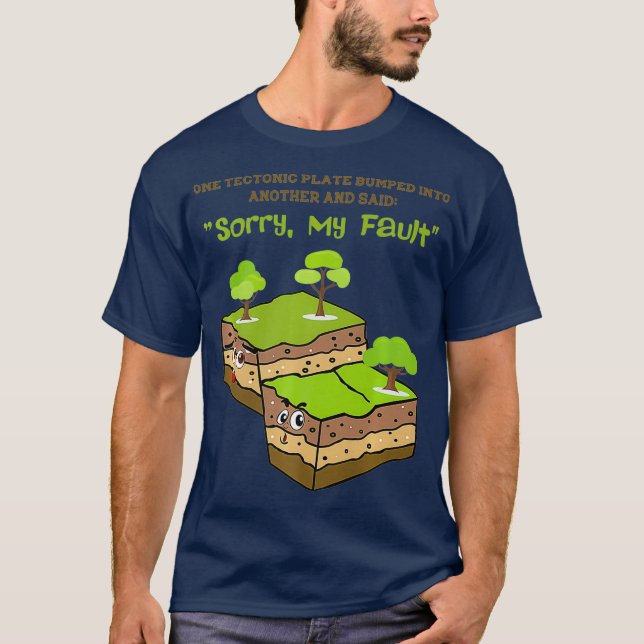T-shirt Géologie amusante Tremblement de terre Cadeau mign (Devant)