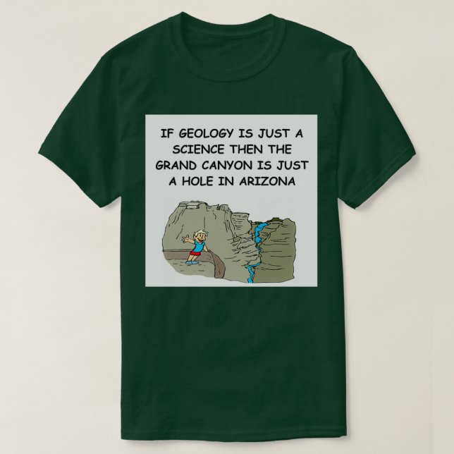 T-shirt Géologie blague 20 (Design devant)