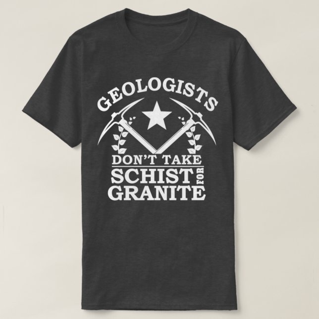 T-shirt Géologie Géologues amusants 2 (Design devant)