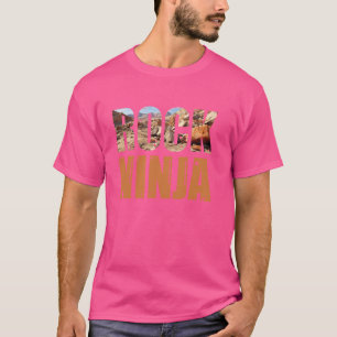 T-shirt Géologie Rock Collecte Rock Ninja