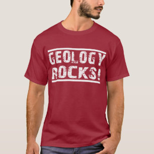 T-shirt Géologie rocks