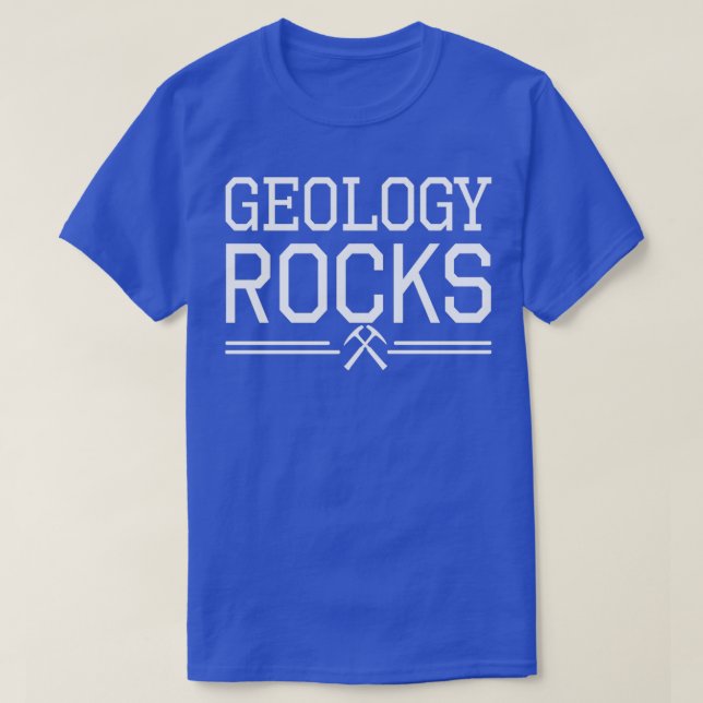 T-shirt Géologie Rocks 77 (Design devant)