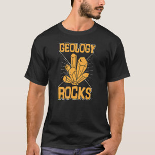 T-shirt Géologie Rocks Funny Mineral Rock Crystal Collecto