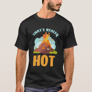 T-shirt Géologie volcanique