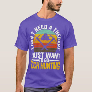 T-shirt Géologue amusant de chasse de roche Chasseur de ro