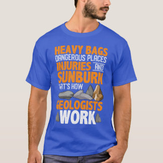 T-shirt Géologue chasseur de roches Géologie garçon
