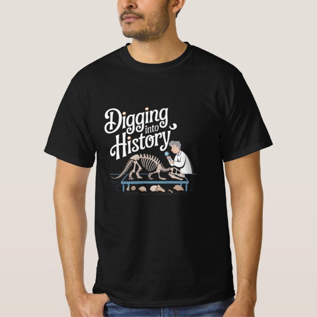 T-shirt Géologue créatif - Graphique à thème (Devant)