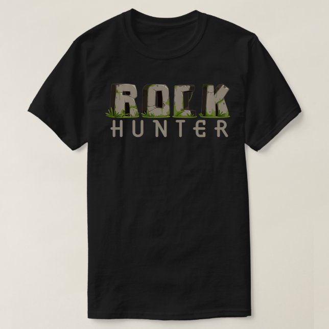 T-shirt Géologue de la Chasse Rocheuse Funny (Design devant)
