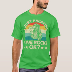 T-shirt Géologue de la chasse sur le rocher Chasseur de ro