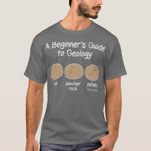 T-shirt Géologue débutant Géologie mème