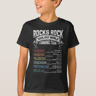 T-shirt Géologue du Humour de formation de roches géolog