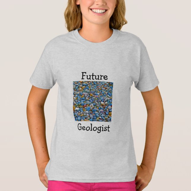 T-shirt Géologue futur (Devant)
