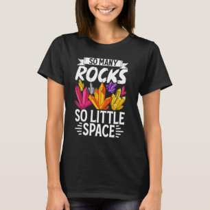 T-shirt Géologue Minéral Collection de roches Fossiles Tel