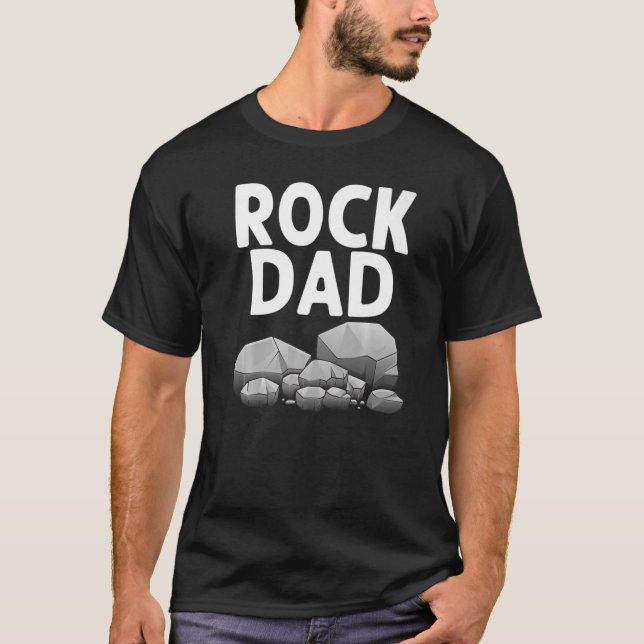 T-shirt Geology For Dad Men Rock Collector Rock (Devant)