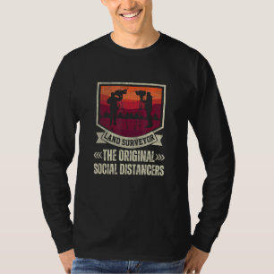 T-shirt géomètre-expert examinateur cartographe