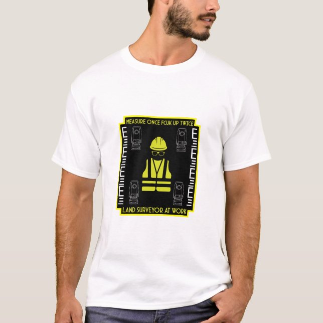 T-shirt géomètres (Devant)