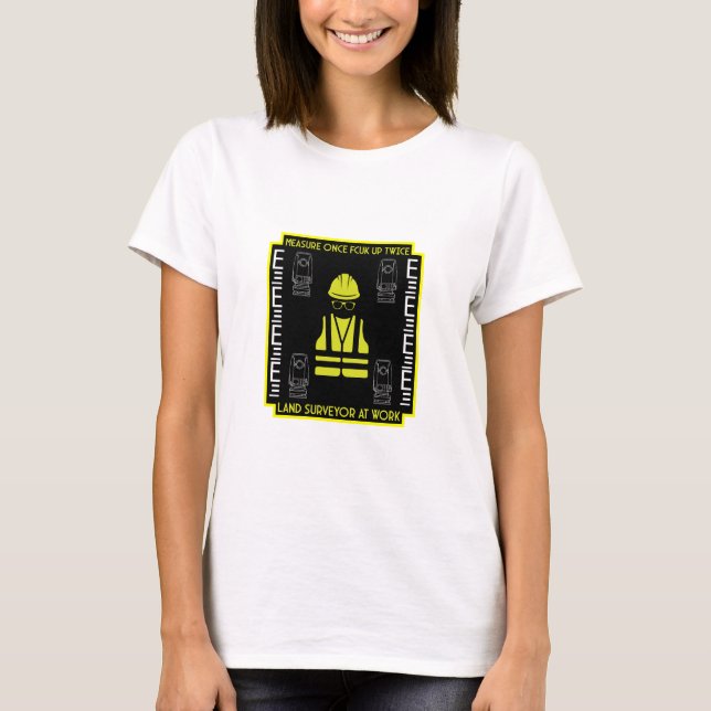 T-shirt géomètres (Devant)