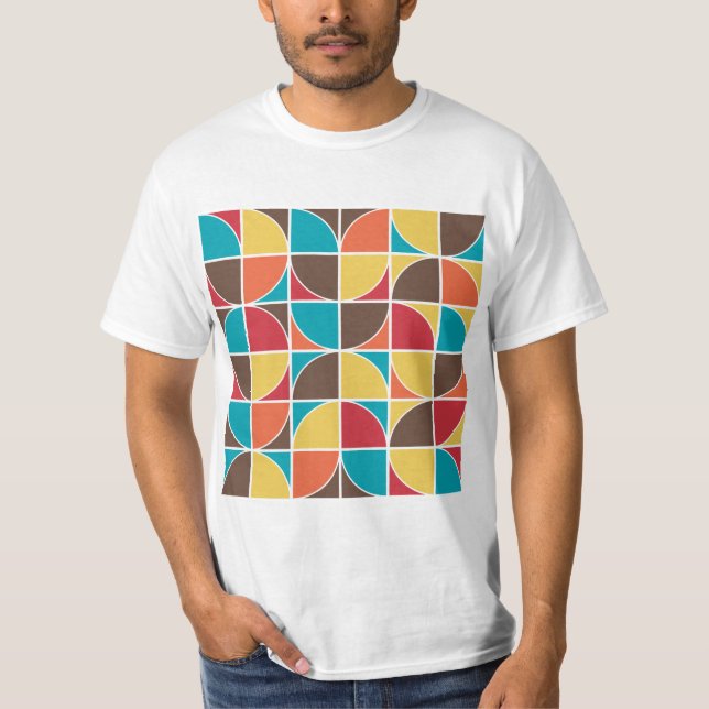 T-shirt Géométrie Abstraite 110421v4 (Devant)